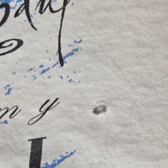 Paula Abdul 1991 Under My Spell Tour T Shirt XL Vintage Concert Tee - Picture 9 of 14